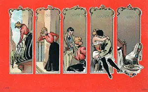 Progression: The progression of romance in five senses - French Style