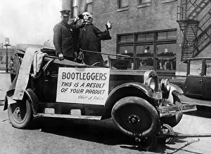 Liquor: Prohibition: Campaign against bootlegging, 1925