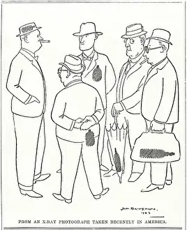 H M Bateman (mary Evans): PROHIBITION CARTOON 1923