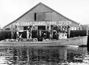 Prohibition: Prohibition: Coast guard catches Rum-runner