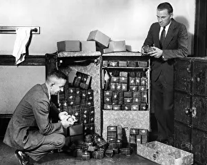 Prohibition: Prohibition: Confiscated alcohol in America