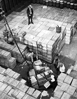 Prohibition: Prohibition: Confiscated alcohol in Philadelphia, 1927