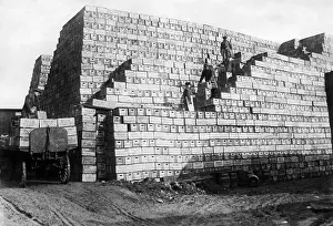 Buck: Prohibition: Confiscated boxes with liquor in Chicago, 1930