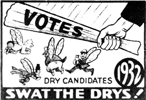 Supposed: Prohibition: Stamp, 1932