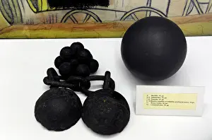 Latvia: Projectile. Cannonballs. Modern Age. Artillery. 16th century