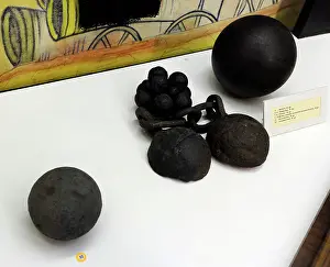 Latvia: Projectile. Cannonballs. Modern Age. Artillery. 16th century