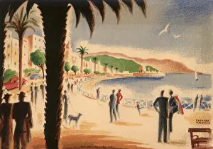 Anglais: Promenade des Anglais. Nice