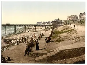 Hunstanton: The promenade, Hunstanton, England