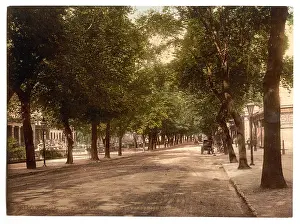 Hight: Promenade looking towards Hight Street, Cheltenham, England