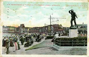 Lifeboat: Promenade & Memorial to Lifeboat Crew, Margate, Kent
