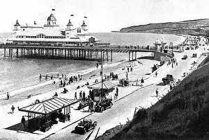 Colwyn: Promenade and Pier, Colwyn Bay