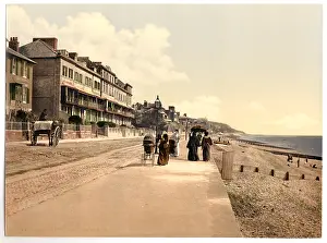 Sandgate: The promenade, Sandgate, England