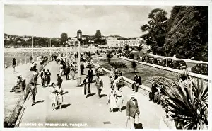Paignton: The Promenade, Torquay, Devon