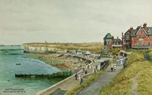 Westgate: Promenade at Westgate-on-Sea, Kent