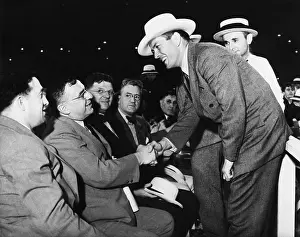 Cermak: Two prominent citizens were at the ringside in