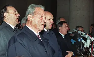 Singen: Prominent politicians after fall of the wall