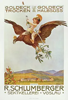 Voslau: Promotional poster for Goldeck