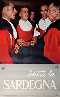 Harmonic: Promotional poster for Sardinia - Singing group