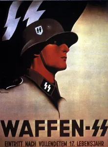 Promote: Promotional poster for the Waffen-SS