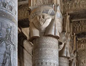 Pronaos: Pronaos, Temple of Hathor, Dendera Complex