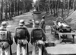 Knapsacks: Prone shooting training