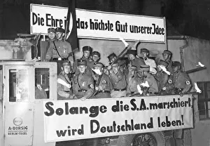Borsig: Propaganda campaign of the SA in Berlin after the seizure of