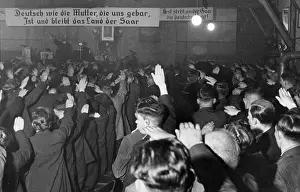 Plebiscite: Propaganda event, 1935