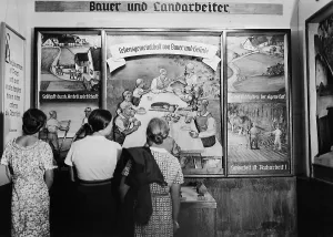 Peasantry: Propaganda exhibition Farmer, Worker, Soldier in Frankfurt