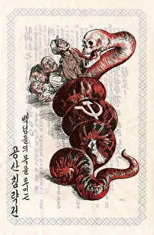 Airdropped: Propaganda leaflet distributed by United Nations