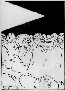 Malice: Propaganda picture of Russians, 1943