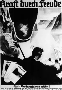 Saving: Propaganda poster of the KdF, 1934