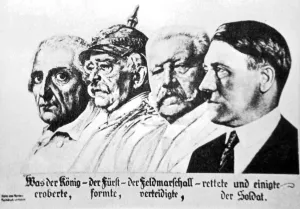 Saved: Propagande postcard from the 1930s
