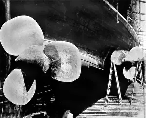 Propeller from the Lusitania steamship