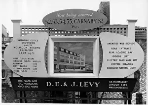 Levy: Property Development Sign, Carnaby Street, London W1