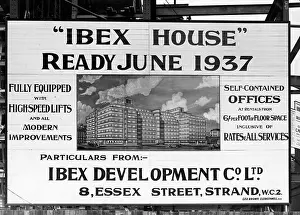 Signage: Property Development Sign, Ibex House, London