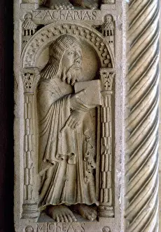 Guglielmo: Prophet Zechariah. Relief