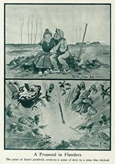 Dormant: A Proposal in Flanders by Bruce Bairnsfather