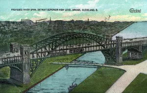Proposal: Proposd Detroit Superior High Level Bridge, Cleveland