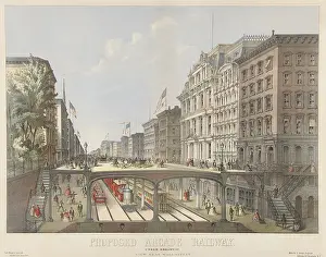 Multistory: A proposed arcade railroad, under Broadway