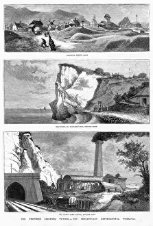 Chunnel: Proposed Channel Tunnel, 1880