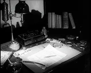 Props: Props in a Mock-up Of Sherlock Holmes Apartment