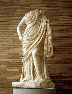 Beheaded: Proserpina. Statue