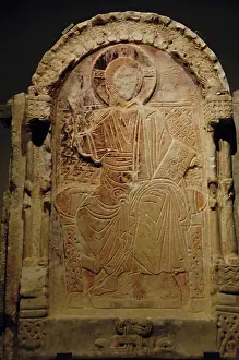 Christianism: Proskynetarion with enthroned Christ