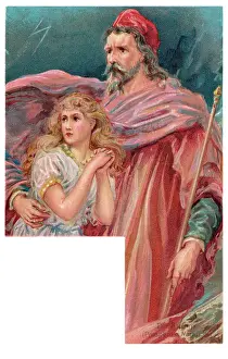 Prospero: Prospero and Miranda in The Tempest