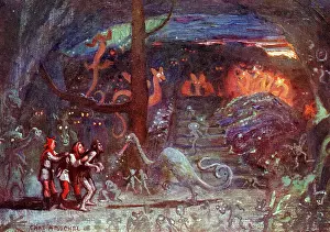Tempest: Prospero's cave, The Tempest, Shakespeare