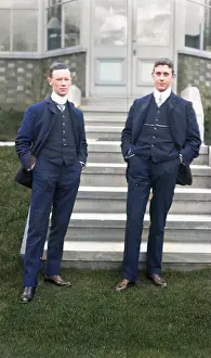 Two prosperous men