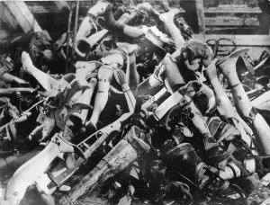 Shoa: Prostheses of murdered Jews - Auschwitz