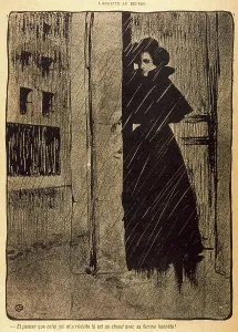 Wedded: Prostitute on the street in the rain