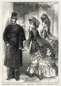 Beadle: Prostitutes bribing beadle in Burlington Arcade