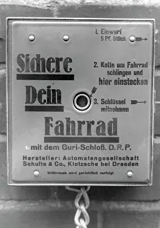 Automat: Protection against bicycle theft